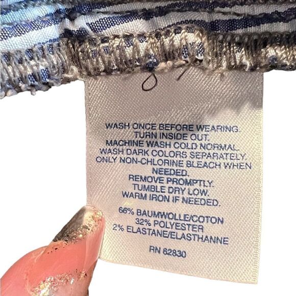 Lands End grey washed jeans - Picture 5 of 7